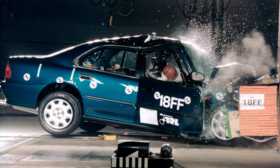Rover 600 crash test picture