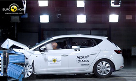 SEAT Leon crash test picture