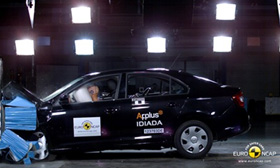 SEAT Toledo crash test picture
