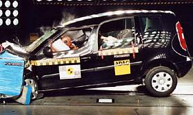 Skoda Roomster crash test picture