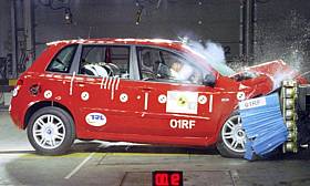 Fiat Stilo crash test picture