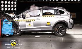 Subaru XV crash test picture