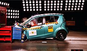 Suzuki Splash crash test picture