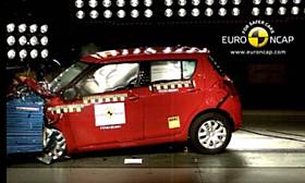 Suzuki Swift crash test picture