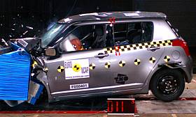 Suzuki Swift crash test picture