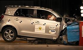 Toyota Urban Cruiser crash test picture