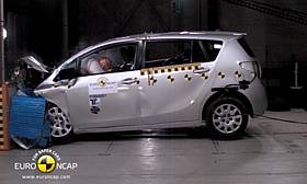 Toyota Verso crash test picture