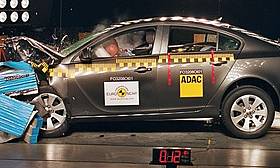 Vauxhall Insignia crash test picture