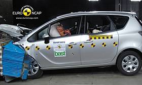 Vauxhall Meriva crash test picture