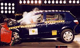 Vauxhall Astra crash test picture
