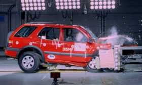 Vauxhall Frontera crash test picture
