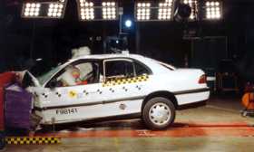 Vauxhall Omega crash test picture