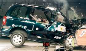 Vauxhall Sintra crash test picture