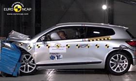 Volkswagen Scirocco crash test picture