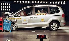 Volkswagen Sharan crash test picture