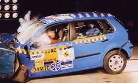 Volkswagen Polo crash test picture