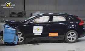Volvo V40 crash test picture