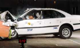 Volvo S80 crash test picture