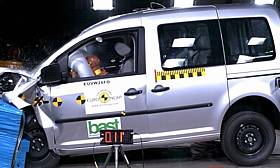 Volkswagen Caddy crash test picture