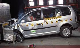 Volkswagen Touran crash test picture