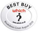 Which? Best Buy logo - Breakdown Services September 2007