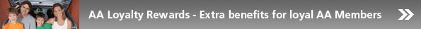 AA Loyalty Rewards – Extra benefits for loyal AA Members