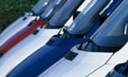 Parked vans