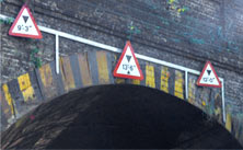 bridge with height restrictions