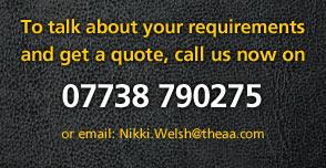 To talk about your requirements and get a quote, call us now on 07738 790275 or email Nikki.Welsh@theaa.com
