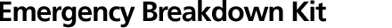 AA Emergency Breakdown Travelkit AA Emergency Breakdown Travelkit