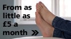 Life insurance – from as little as &pound;5 a month
