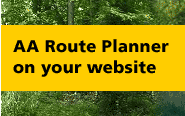 AA Route Planner on your website