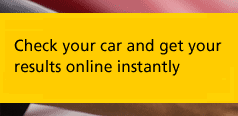 Instant car check results Start your check