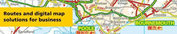 Routes and digital map solutions for business