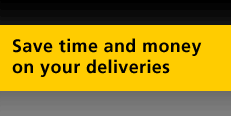 Save time and money on your deliveries