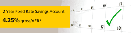1 year fixed rate savings account 5.35% Gross/AER*