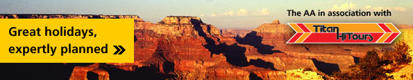 Great holidays, expertly planned - the AA in association with Titan HiTours