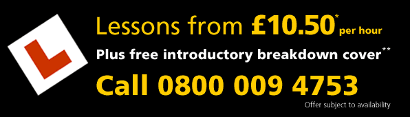 Driving lesson offer