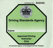 Driving Standards Agency badge
