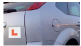 a car L-plate