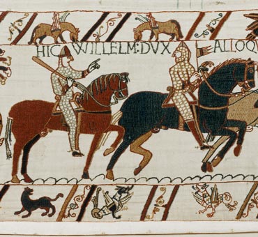 Bayeux Tapestry, courtesy of the AA World Travel Library