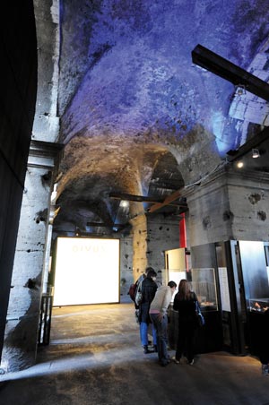 The vaults of the Colosseum - courtesy of AA World Travel Library
