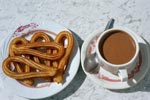Chocolate con churros - courtesy of AA World Travel Library