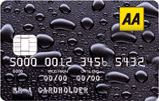 New-style AA credit card (Image: new-style black AA credit card)