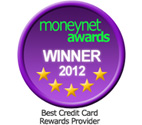 Moneynet Awards 2012 Best Credit Card Rewards Provider