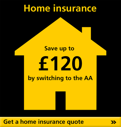 Home insurance - Save up to &pound;120 by switching to us - Get a home insurance quote