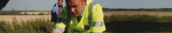 An AA Patrol at work
