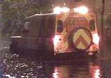 AA van copes with flood water