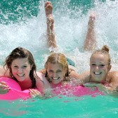 Outdoor swimming at the lido