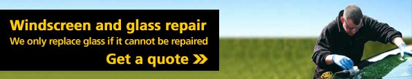 We only replace glass if it cannot be repaired &ndash; 0800 316 7436